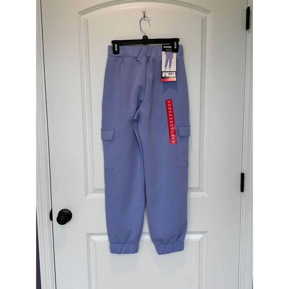 NWT Express Cargo Jogger Pants Light Purple Size XS